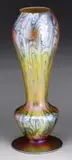 Quezal, King Tut Decorated Vase
