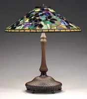 Clematis Table Lamp by Tiffany Studios, offered Nov 2009