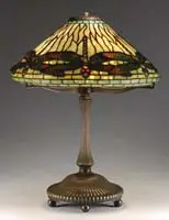 Dragonfly Table Lamp by Tiffany Studios, offered Nov 2009