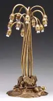12 Light Lily Lamp Base by Tiffany Studios, offered Nov 2009