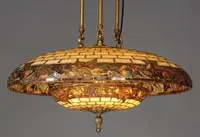 Double Dome Chandelier by Duffner & Kimberly, sold Nov 2009