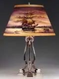 Pairpoint, Spanish Galleon Table Lamp
