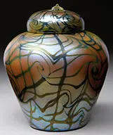 Covered Jar by Durand, sold Nov 2013