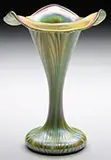 Quezal, Flower Form Vase
