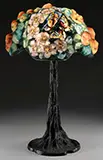 Pairpoint, Puffy Apple Tree Table Lamp