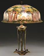 Scenic Table Lamp by Pairpoint, sold Nov 2013