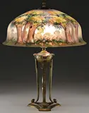 Pairpoint, Scenic Table Lamp