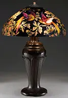 Black Bird Lamp by Handel, sold Nov 2013