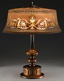 Pairpoint, Reverse Painted Lamp
