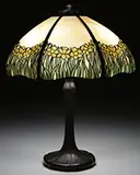Handel, Daffodil Overlay Table Lamp