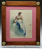 Louis Comfort Tiffany, Painting Study