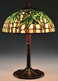 Tiffany Studios, Bamboo Table Lamp