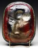 Tiffany Studios, Red Turtleback Paperweight