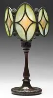 Shield Lamp by Tiffany Studios, offered Jun 2008