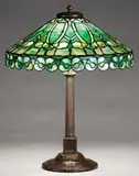 Duffner & Kimberly, Leaded Table Lamp
