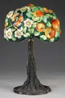 Puffy Apple Tree Lamp by Pairpoint, sold Jun 2008