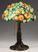 Puffy Apple Tree Lamp by Pairpoint, offered Jun 2008