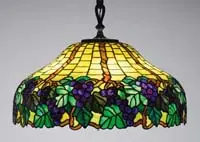 Duffner & Kimberly, Mosaic Grape Chandelier