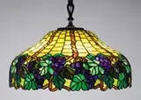 Duffner & Kimberly, Mosaic Grape Chandelier