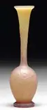 Daum, Wheel-Carved Bud Vase