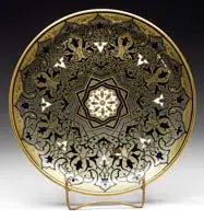 Lobmeyr, Enameled Tray