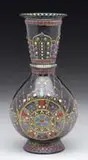 Lobmeyr, Enameled Vase