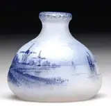 Daum, Enamel Miniature Vase