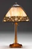 Handel, Metal Overlay Table Lamp