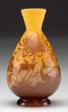Cameo Vase by Galle, offered Jun 2007
