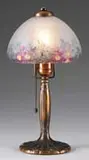 Handel, Basket Weave Boudoir Lamp