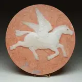 Henry Cros, Pate De Verre Plaque