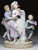 Figural Group by Meissen, offered Feb 2012