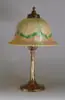 Quezal, Pulled Feather Lamp
