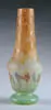 Daum, Crocus Vase, Very pretty crocus vase in enameling and cameo with gold gilt