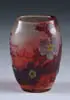 Marquetry Sur Verre Bon Siecle Vase by Galle, offered May 2004