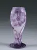 Wheel Carved Vase by Galle, offered May 2004