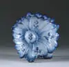 Faience Sunflower Vase by Galle, offered May 2004