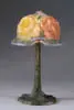 Puffy Boudoir Lamp by Pairpoint, sold May 2004