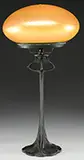 Quezal, Art Nouveau Lamp