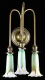 Quezal, Three-Light Sconce