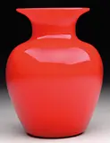 Alexander Joseph von Steuben, Rouge Flambe Vase #6494
