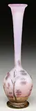 Daum, Cameo & Enamel Vase
