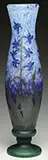Daum, Cameo & Enameled Vase