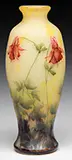 Daum, Cameo & Enamel Vase