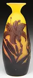 Galle, Floral Cameo Vase