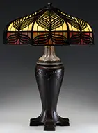 Peacock Feather Table Lamp by Handel, offered Jun 2014