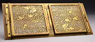 Adjustable Pine Needle Bookends by Tiffany Studios, offered Jun 2014