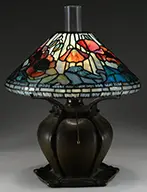 Poppy Table Lamp by Tiffany Studios, offered Jun 2014