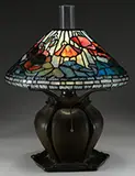Tiffany Studios, Poppy Table Lamp