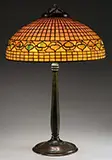 Tiffany Studios, 20″ Acorn Table Lamp